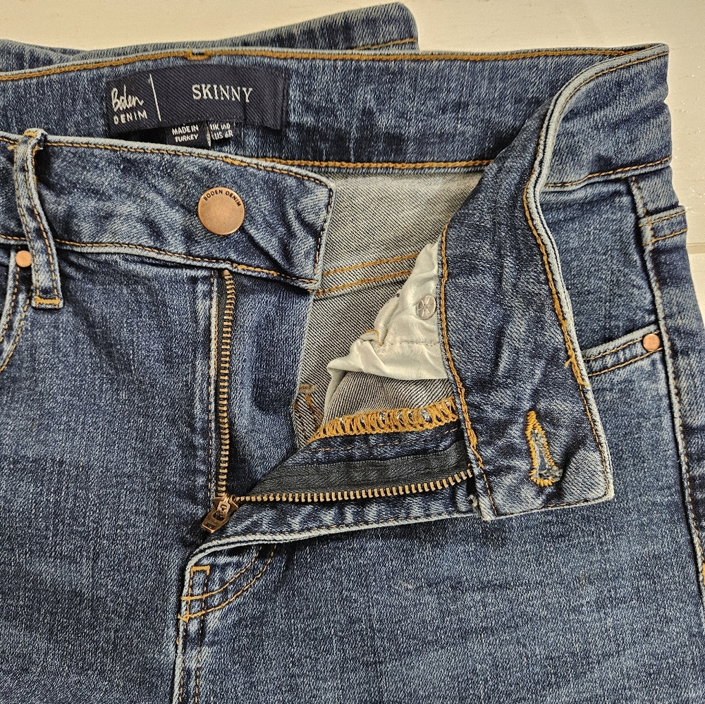 Boden skinny denim jeans women's size 6 regular - Picture 9 of 14